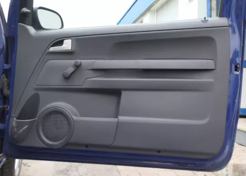 1x VW Fox 5Z Türverkleidung Verkleidung Tür vorne rechts schwarz 5Z3867014 71N (176375)