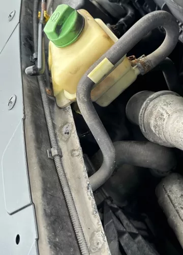VW T5 7H Saugschlauch Servoschlauch Servoleitung 7E0422895G mit Behälter (176462)