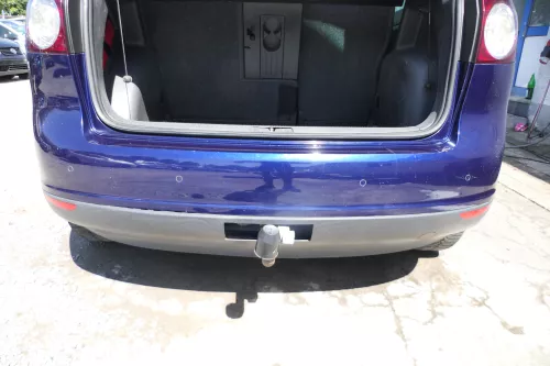 Golf 5 5M1 Plus Stoßstange hinten Heckstoßstange Stoßfänger blau LD5Q PDC (176487)