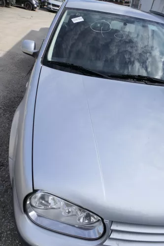 VW Golf 4 Motorhaube Haube Klappe vorne silber grau LA7W grau reflexsilber  (176620)