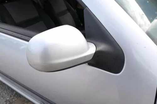 Golf 4 Bora elektrischer Spiegel vorne rechts Außenspiegel grau silber LA7W Glas