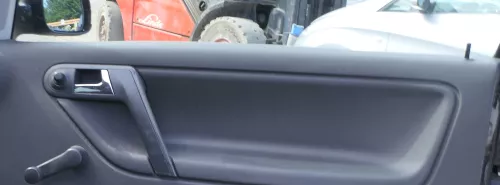 1x VW Polo 6N2 Türverkleidung Verkleidung Tür vorne rechts 2/3-Türer off-black  (176645)