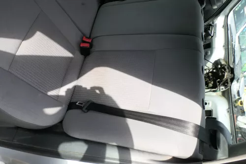 Ibiza 6L Rückbank Rücksitzbank Sitz OHNE Kopfstütze Sitzbank 3-Punkt Sitze grau (176697)