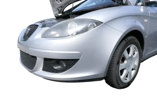 Seat Altea 5P Stoßstange vorne Frontstoßstange Stoßfänger grau LS7N + Grill (176740)