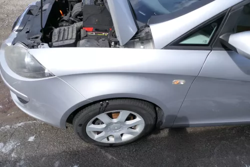 Seat Altea 5P Kotflügel vorne links grau silber LS7N  (176741)