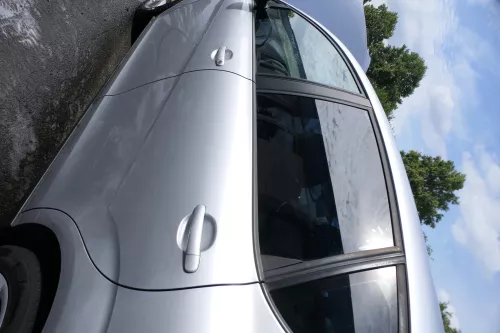 Seat Altea 5P Tür hinten links grau silber LS7N - ohneAnbauteile (176744)