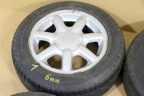 1x Polo Golf 3 Original Alufelge 6jx14 ET45 1H0601025R / S58 Felge 1H0601149K  1