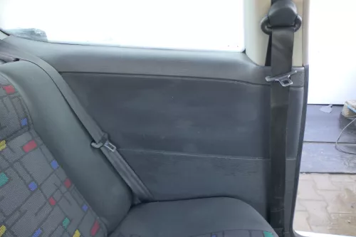 Polo 6N Seitenverkleidung Verkleidung Tür hinten links 2/3-Türer off-black schw (177031)