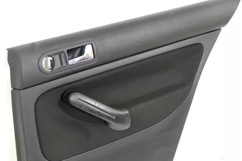 1x VW Golf 4 1J Limousine Türverkleidung Verkleidung Tür hinten rechts schwarz (177069)
