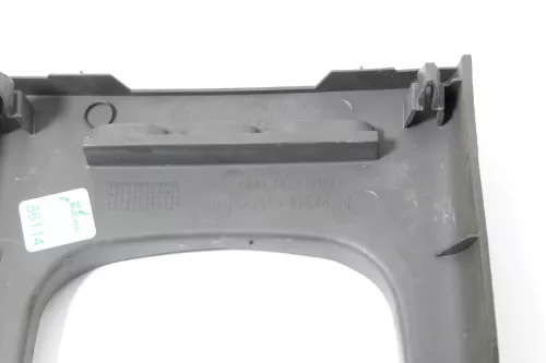 VW Polo 6N Rahmen um Schaltknauf Schaltsack Schaltung Schaltknüppel grau (177077)