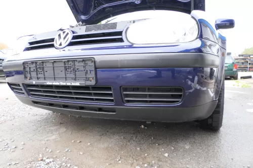 VW Golf 4 1J Stoßstange vorne Stoßfänger vorn blau LB5N (177088)