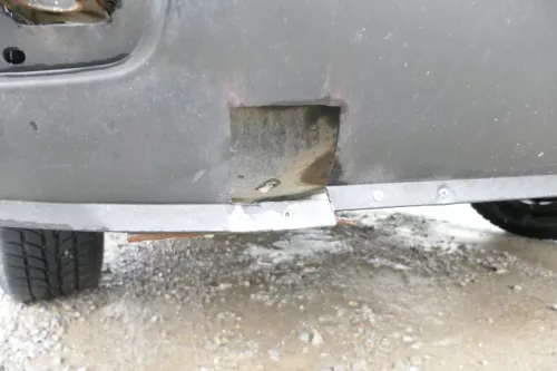 VW T4 kurze Version Stoßstange Frontstoßstange vorne schwarz AC-0 7D0807221 Nebe (177127)