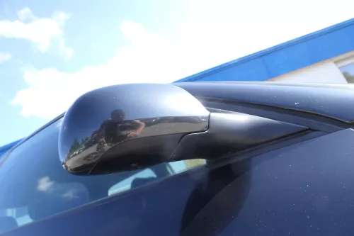 Audi A3 8L elektrischer Spiegel Außenspiegel rechts schwarz LZ9U + Glas (177175)