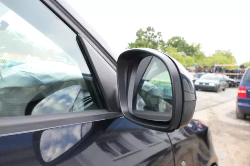 Roomster elektrischer Spiegel Außenspiegel rechts Glas original schwarz LF9R (177376)