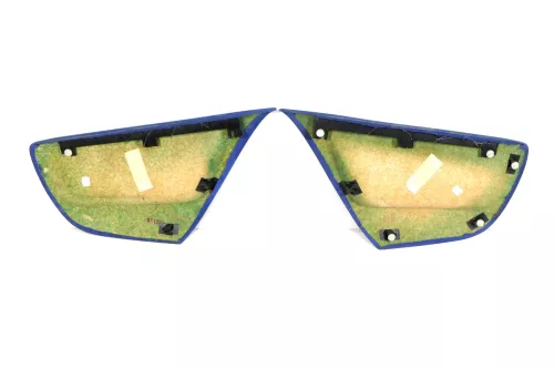 2 Lupo Arosa Türverkleidung Verkleidung Seite hinten links rechts Abdeckung blau (177429)