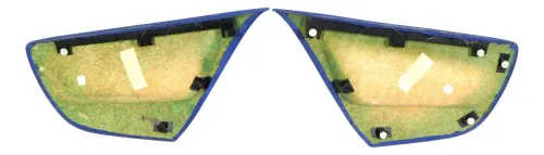 2 Lupo Arosa Türverkleidung Verkleidung Seite hinten links rechts Abdeckung blau (177429)