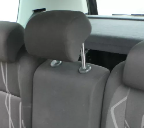1x Skoda Roomser 5J Kopfstütze hinten in der Mitte mittig - anthrazit (177439)