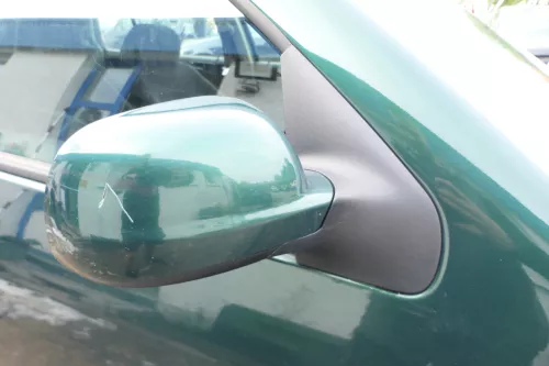 Golf 4 Bora elektrischer Spiegel vorne rechts Außenspiegel grün LC6M Glas (177638)