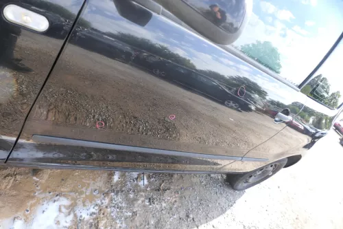 VW Fox 5Z Tür vorne links Fahrertür schwarz LC9Z (177686)