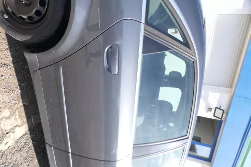 Audi A4 B6 8E Rahmen + Türblatt Tür hinten rechts grau LX7Z   Limousine (177703)