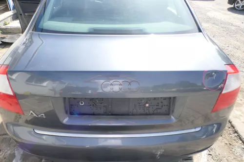 Audi A4 B6 8E Limousine Limo Heckklappe Klappe hinten grau LX7Z  - DELLE !!! (177728)