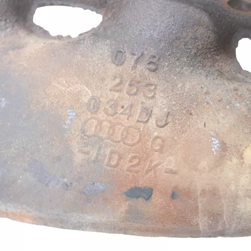 Audi A4 8E B6 Krümmer Abgaskrümmer 078253032BK BDV 6 Zylinder rechts (177751)