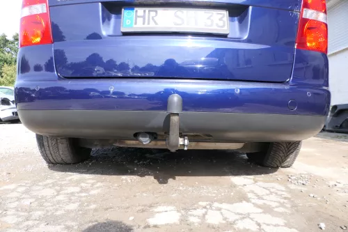 Touran 1T Stoßstange hinten Heckstoßstange Stoßfänger blau LB5N - PDC Einparkh (177790)