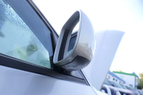 VW Passat 3B 3BG elektrischer Spiegel Außenspiegel rechts Glas grau silber LB7Z  (177809)