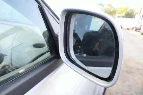 VW Passat 3B 3BG elektrischer Spiegel Außenspiegel rechts Glas grau silber LB7Z  (177809)