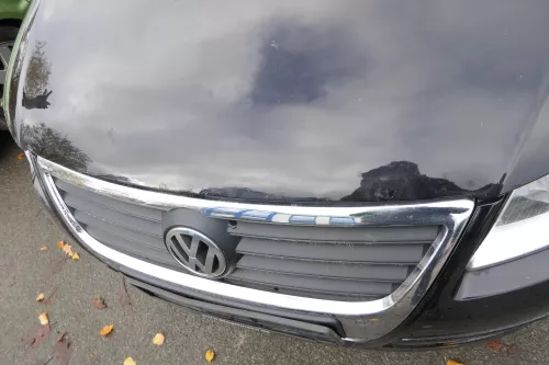 VW Passat 3C Motorhaube Klappe vorne vorn Haube schwarz LC9X deepblack öö (177820)