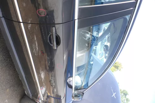 Passat 3B 3BG Kombi + Limo Tür vorne rechts Beifahrertür schwarz LC9Z Chrom ohne (177866)