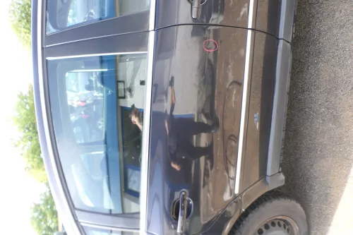 Passat 3B 3BG Limousine Tür hinten rechts schwarz LC9Z - ohne Anbauteile -Chrom (177868)