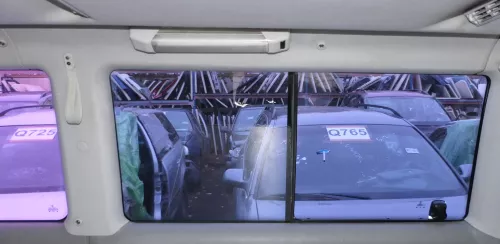 VW T4 C-Säulen Verkleidung links grau Abdeckung Multivan über Fenster (177938)