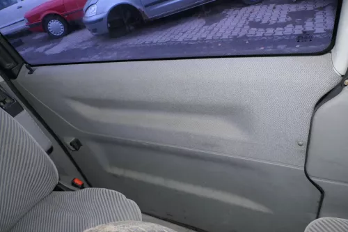 VW T4 Verkleidung Abdeckung Schiebetür Tür Seite rechts hinten grau Multivan