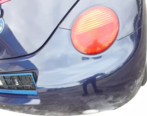 VW New Beetle 9C Stoßstange hinten Stoßfänger blau LG5T Heckstoßfänger (178018)
