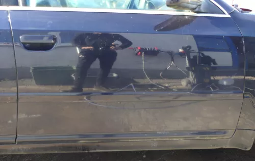 Audi A6 4B C5 Tür nur Türblatt vorne rechts Beifahrertür blau LZ5L (178114)
