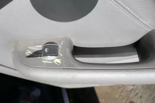 4x A6 4B Türverkleidung Verkleidung Tür vorne hint links rechts Leder grau swing (178118)