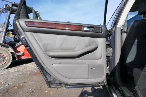 4x A6 4B Türverkleidung Verkleidung Tür vorne hint links rechts Leder grau swing (178118)