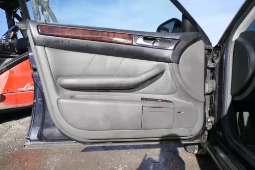 4x A6 4B Türverkleidung Verkleidung Tür vorne hint links rechts Leder grau swing (178118)