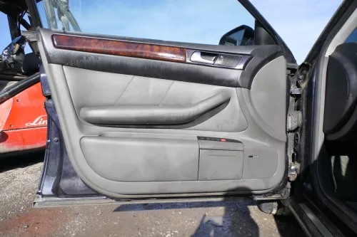 4x A6 4B Türverkleidung Verkleidung Tür vorne hint links rechts Leder grau swing (178118)
