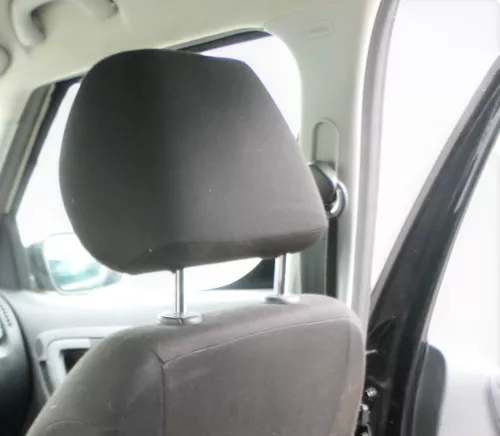 1x Skoda Fabia 5J Roomster Kopfstütze vorne rechts oder links - anthrazit (178146)