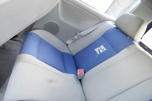 2x Polo 6N2 Verkleidung Seite hinten links + rechts  2/3-Türer GRAU für Lautspre (178395)