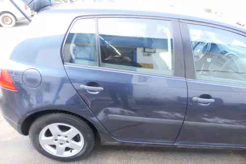 VW Golf 5 V 1K Tür  Türrahmen Türblatt hinten rechts 4/5-Türer blau LC5F (178502)