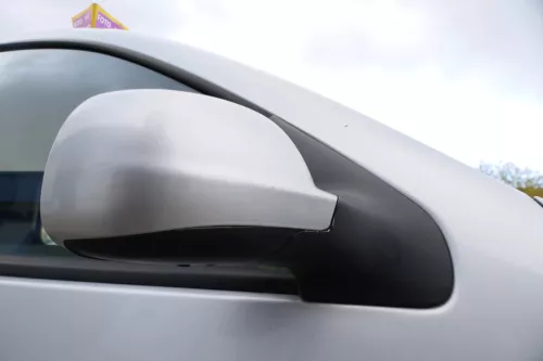 Golf 4 Bora elektrischer Spiegel vorne rechts Außenspiegel grau silber LA7W Glas