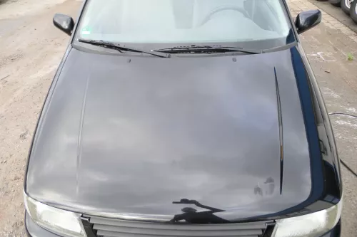 VW Polo 6N Motorhaube Frontklappe Haube vorne Klappe schwarz L041 (178668)