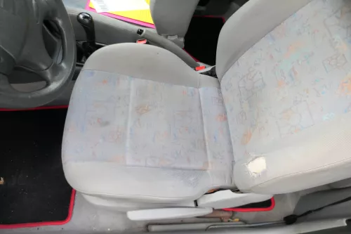 Arosa VW Lupo Sitz vorn links Fahrersitz Höhenverstellung höhenverste dunkel (178681)