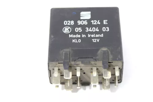 VW Caddy 9K Inca Steuergerät Motor Relais 144 028906124E 1Y 1,9 D Diesel (178729)