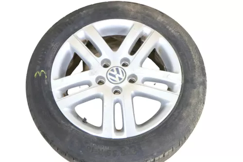 1x Felge Alufelge original VW Golf 5 Touran 6,5jx16H2 ET50 1K0601025AJ ALU  3