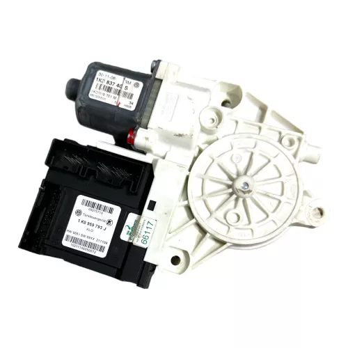 VW Golf 5 ektrischer Fensterheber Motor vorne links 1K3837401S 1K0959701M (178980)