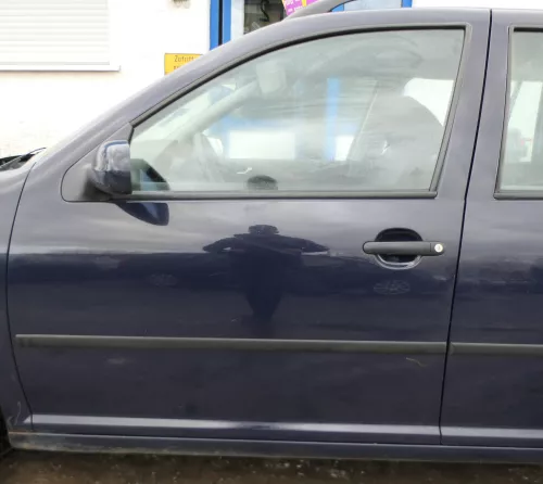 VW Golf 4 Bora Tür vorne links Fahrertür 4/5-Türer & Kombi blau LA5G -ohneAnba (179163)